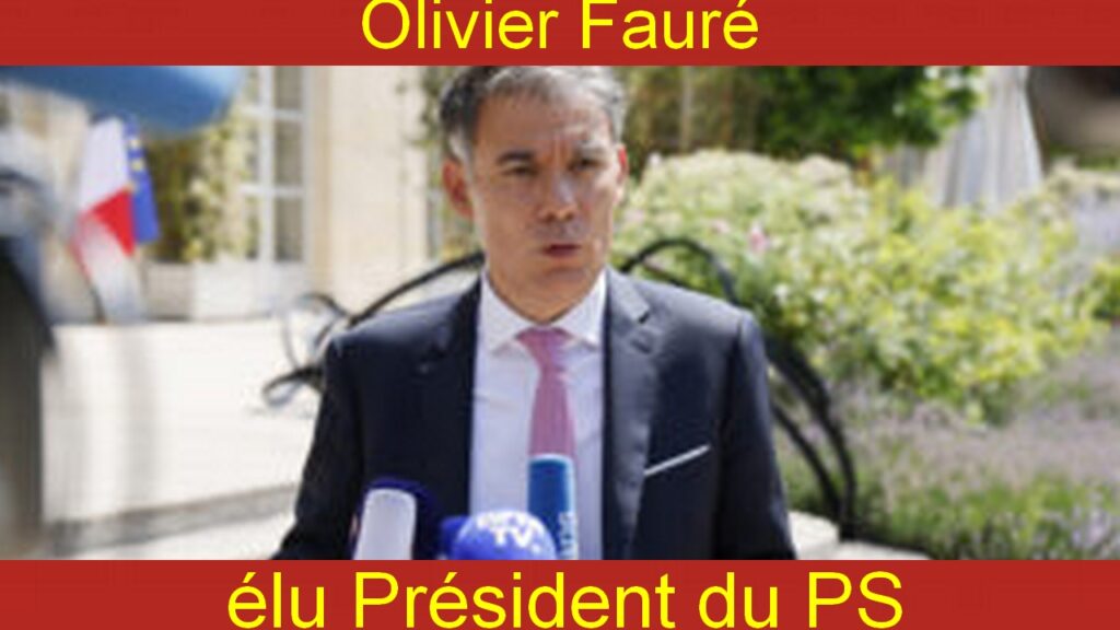 Olivier Fauré élu président du PS