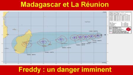 Madagascar et La Réunion menacé par le cyclone Freddy