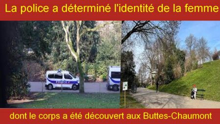 La police a déterminé l'identité de la femme dont le corps a été découvert aux Buttes-Chaumont.