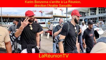Karim Benzema s'arrête à La Réunion, direction l'Arabie Saoudite