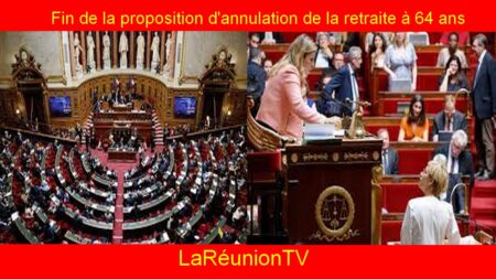 Fin de la proposition d'annulation de la retraite à 64 ans