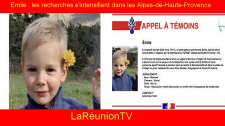 Emile : les recherches s'intensifient dans les Alpes-de-Haute-Provence