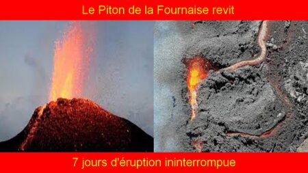 Le Piton de la Fournaise revit : 7 jours d'éruption ininterrompue