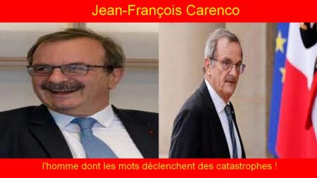 Jean-François Carenco : l'homme dont les mots déclenchent des catastrophes !