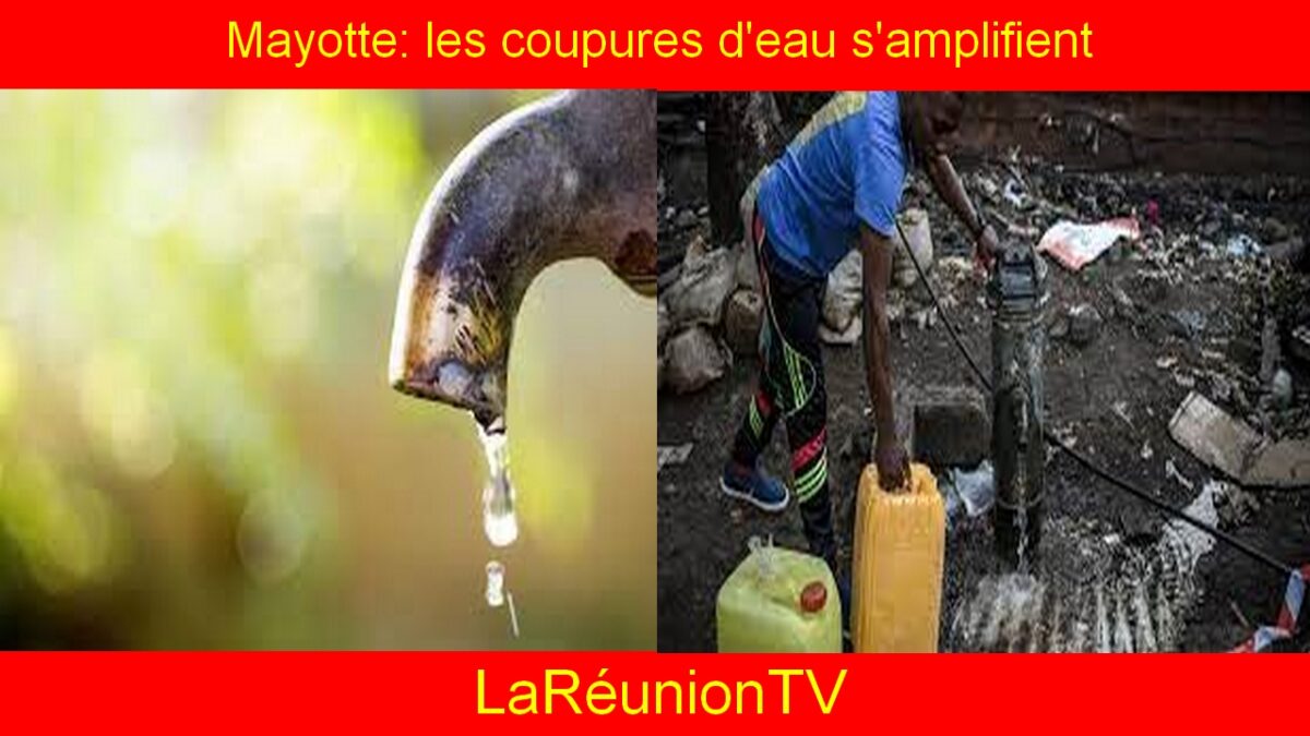 Mayotte: Les Coupures D'eau S'amplifient