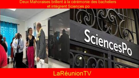 Deux Mahoraises brillent à la cérémonie des bacheliers et intègrent Sciences po