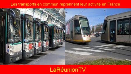 Les transports en commun reprennent leur activité en France
